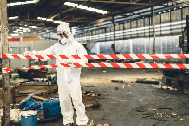 Professional Unattended Death Cleanup technician working in Flagler Beach, FL